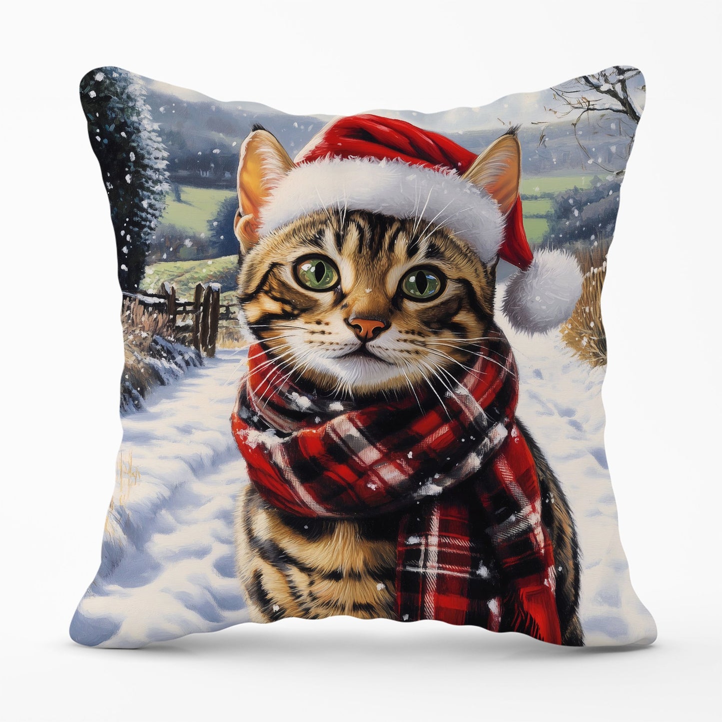 Christmas Bengal Cushion
