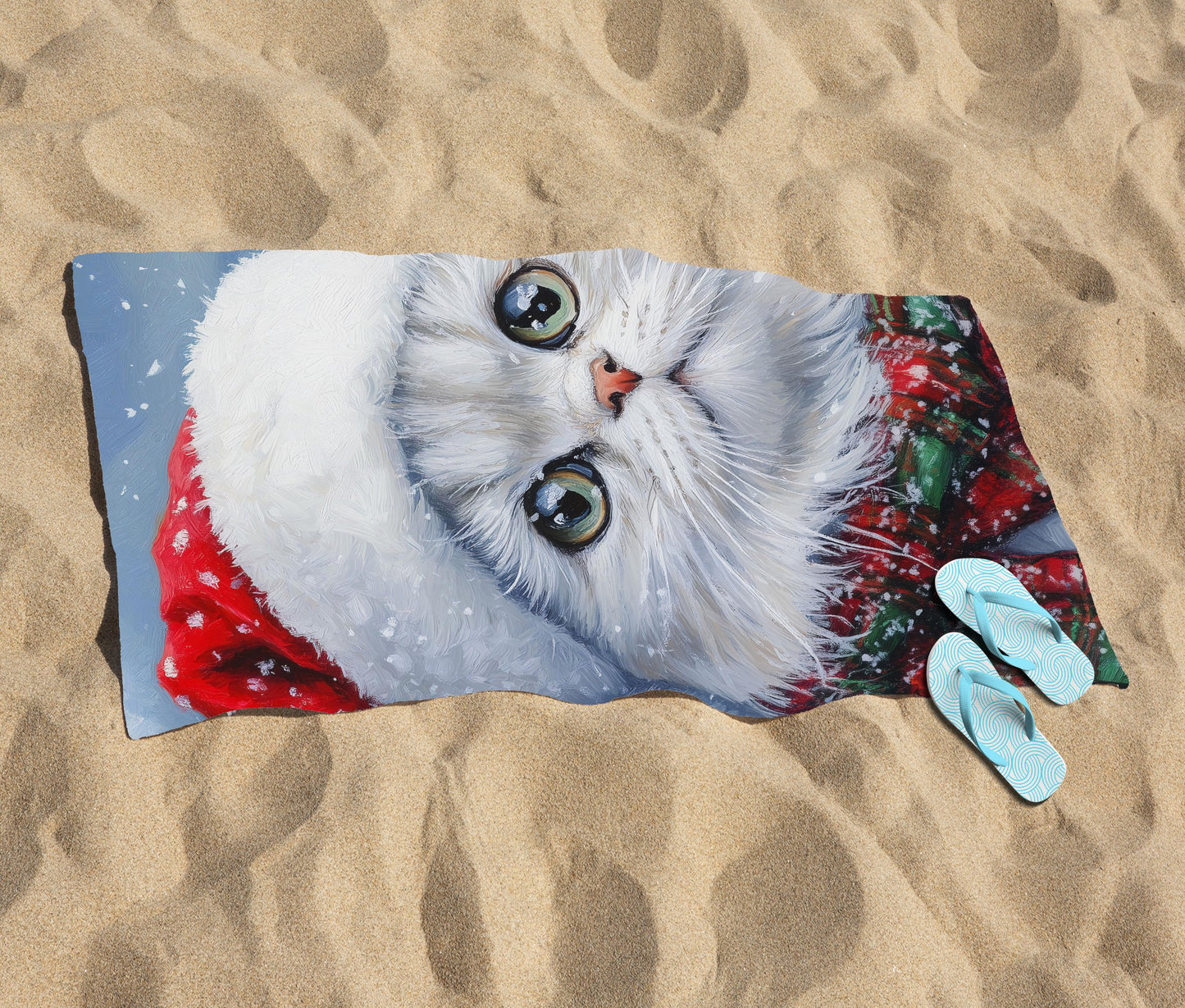 Christmas Persian Beach Towel