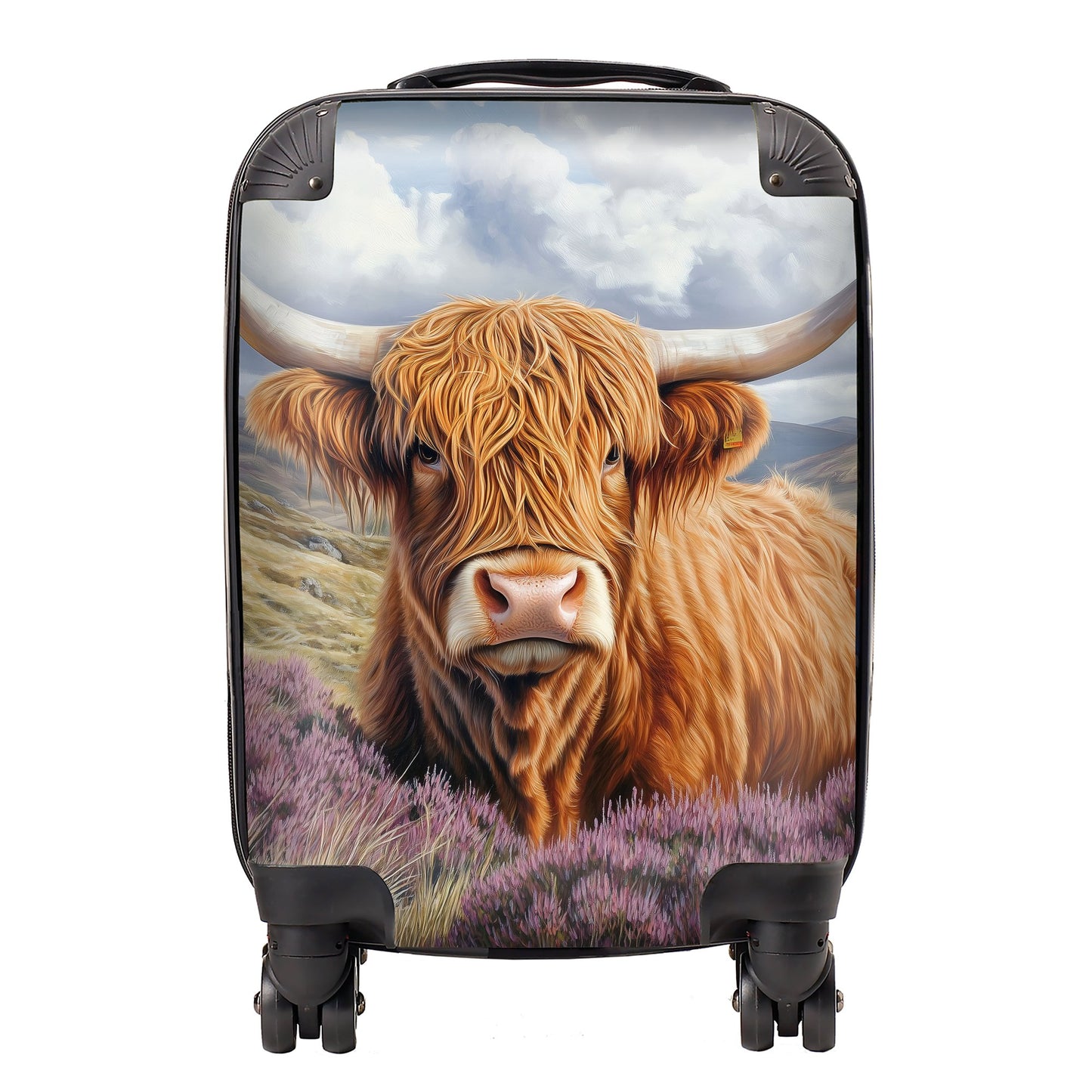 A Beautiful Highland Cow Suitcase