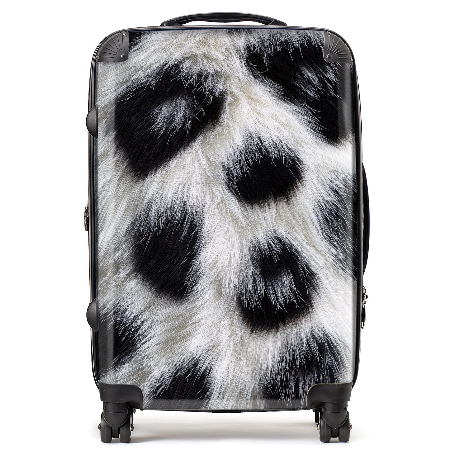 Snow Leopard Fur Print Design Suitcase