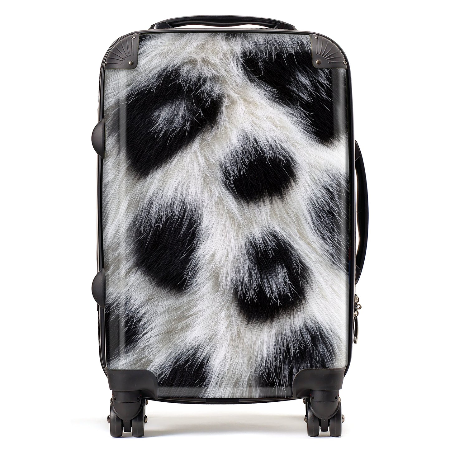 Snow Leopard Fur Print Design Suitcase