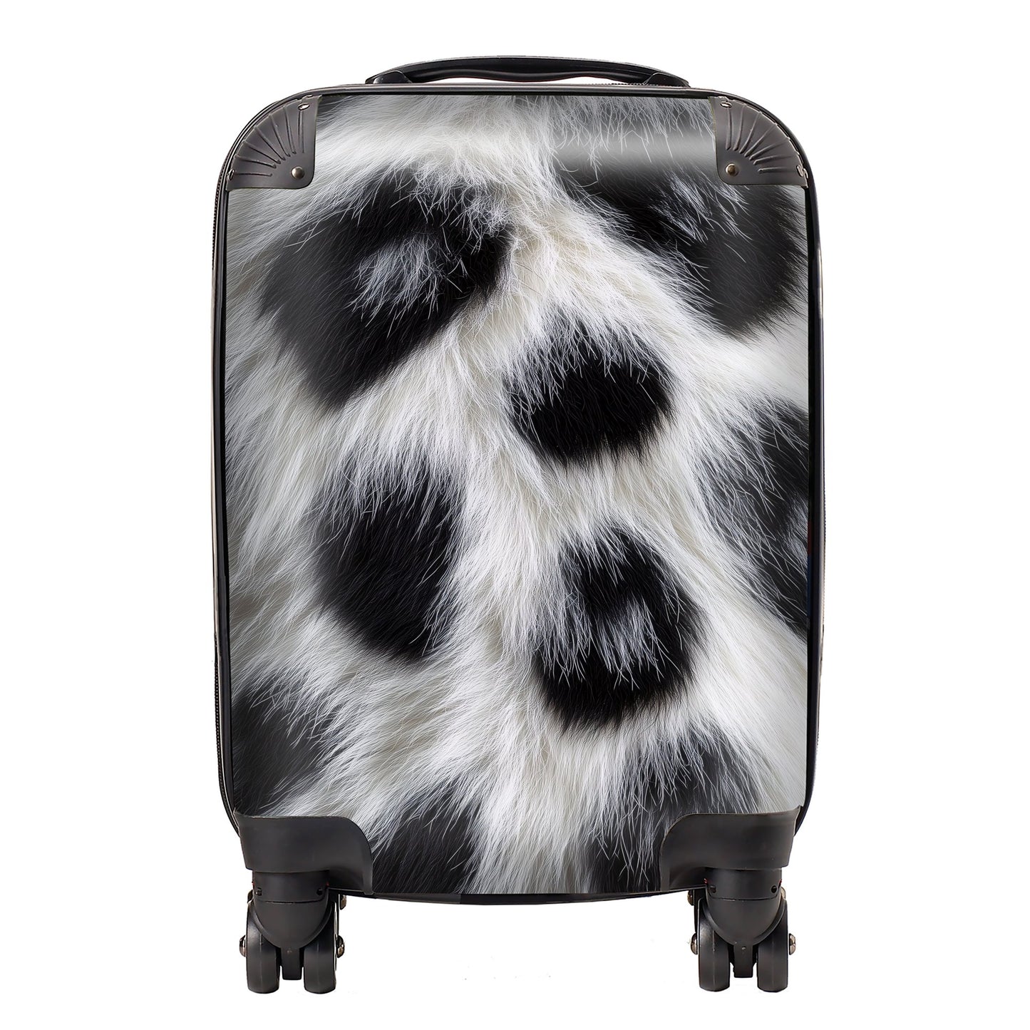 Snow Leopard Fur Print Design Suitcase