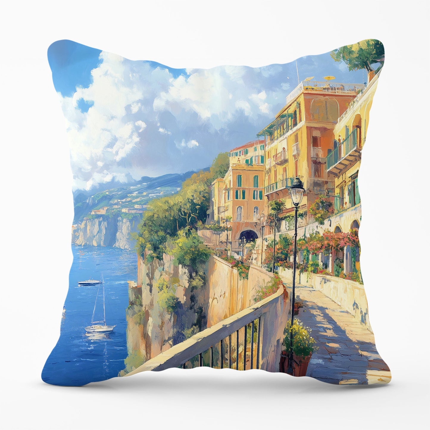 Romantic Walk In Sorrento Cushions