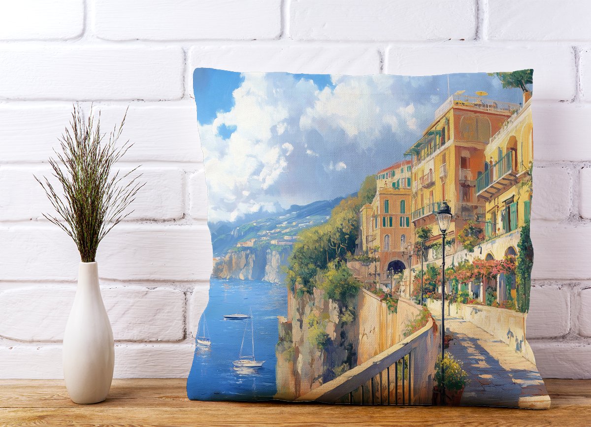 Romantic Walk In Sorrento Cushions
