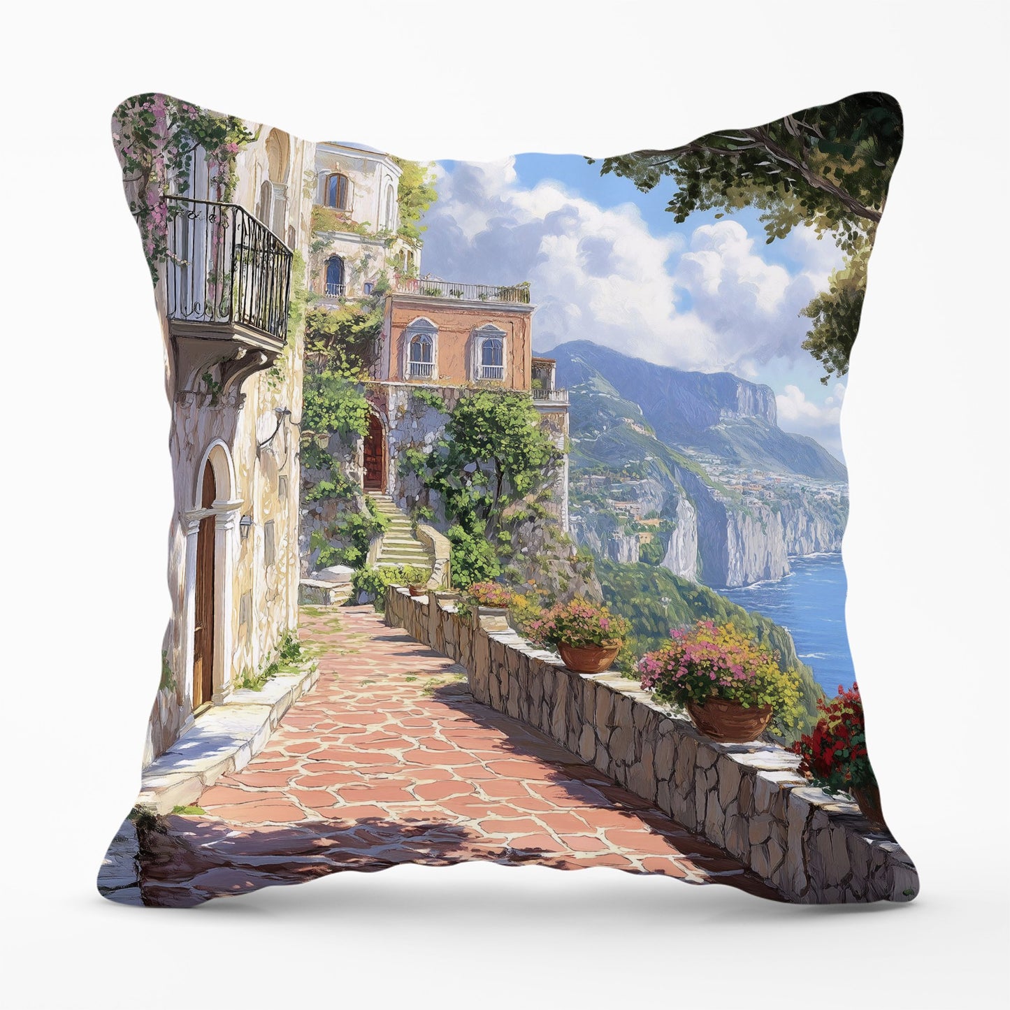 A Beautiful Walk In Sorrento Cushions