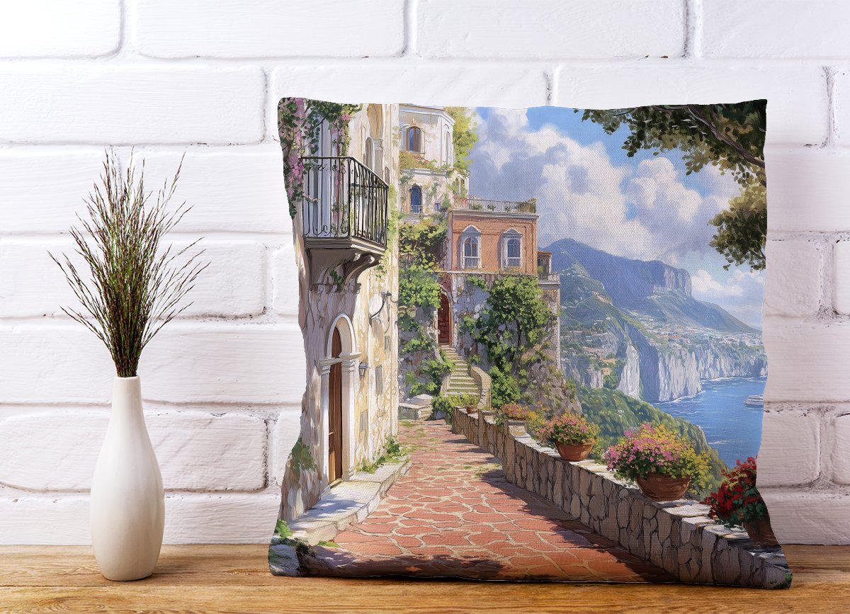 A Beautiful Walk In Sorrento Cushions