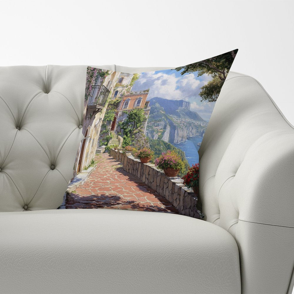 A Beautiful Walk In Sorrento Cushions