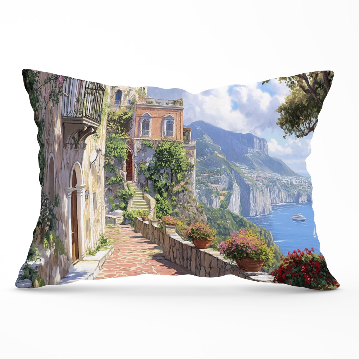 A Beautiful Walk In Sorrento Cushions