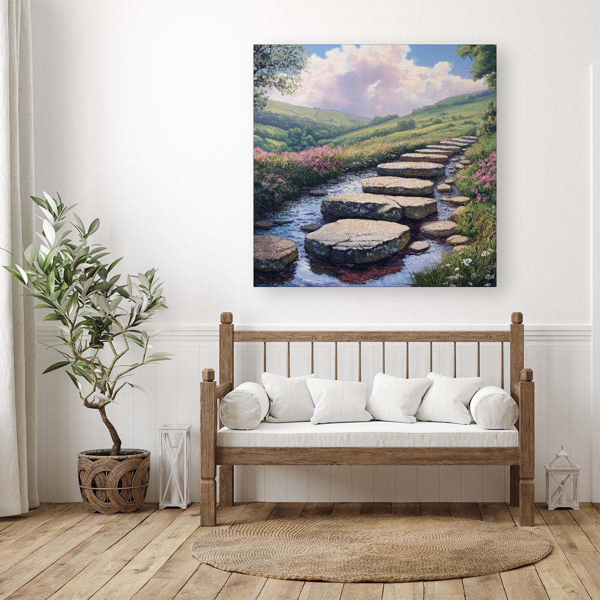 Stepping Stones Canvas