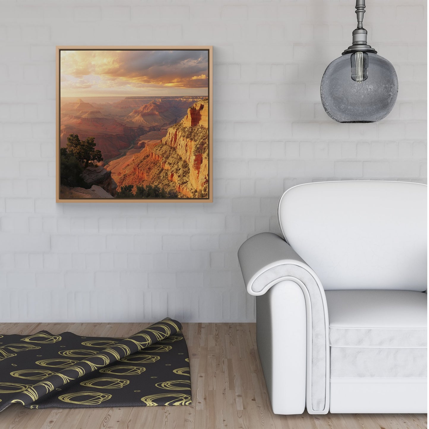 Grand Canyon Views Framed Canvas