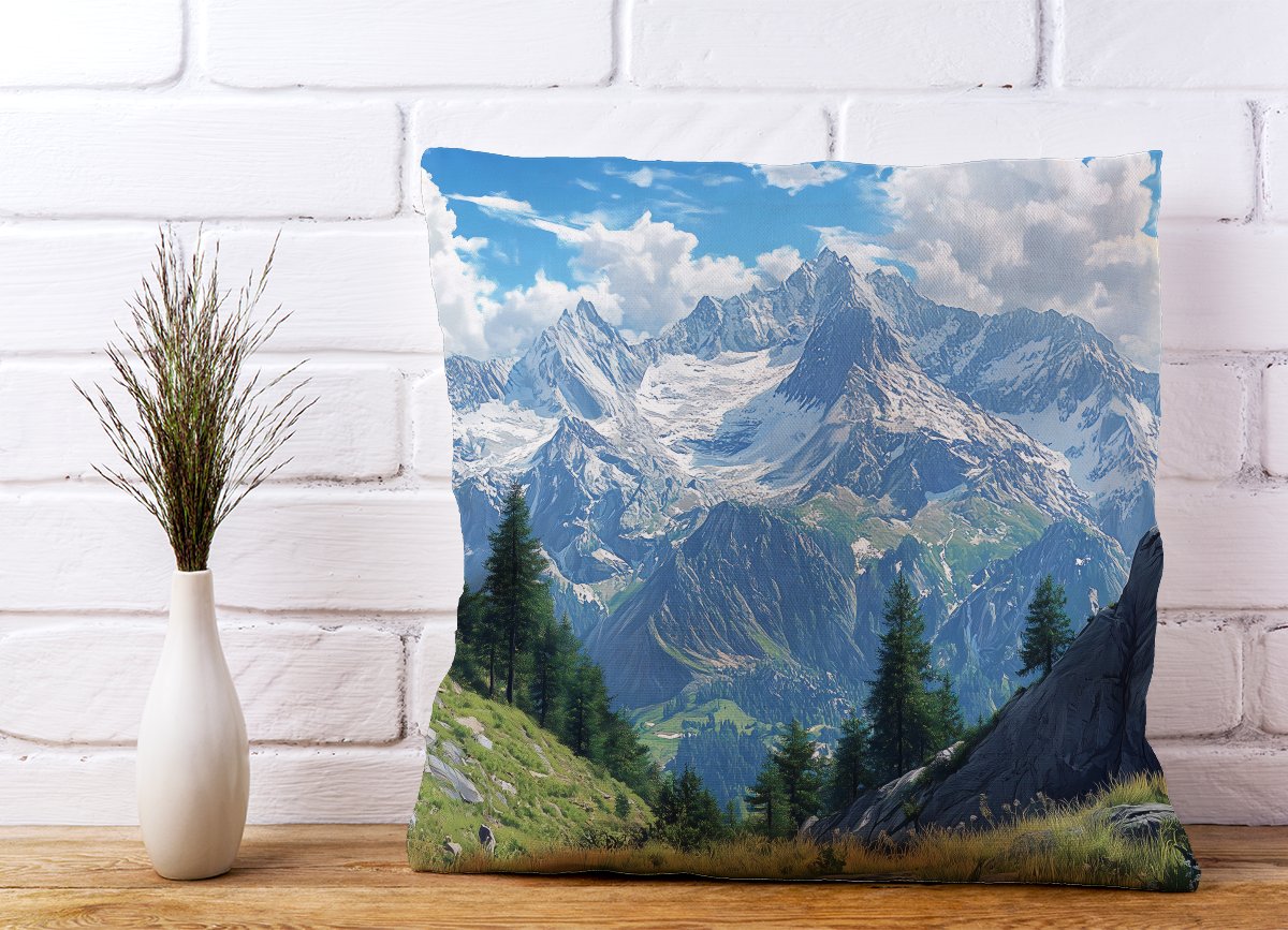 Scenic Swiss Alps Cushions