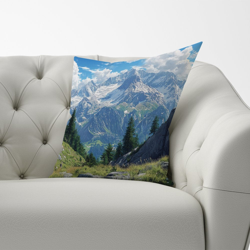Scenic Swiss Alps Cushions