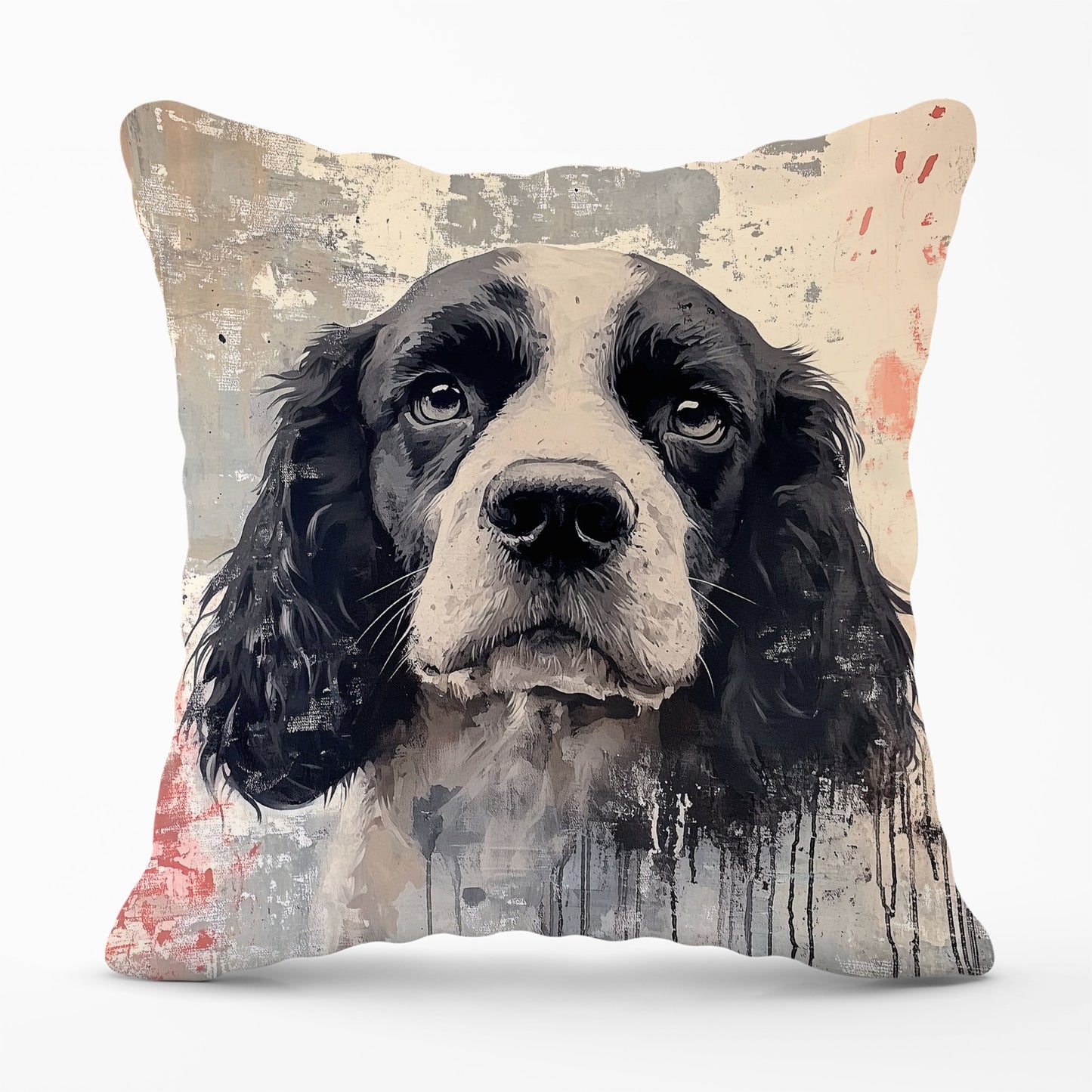 Banksy Inspired Cocker Spaniel Cushions