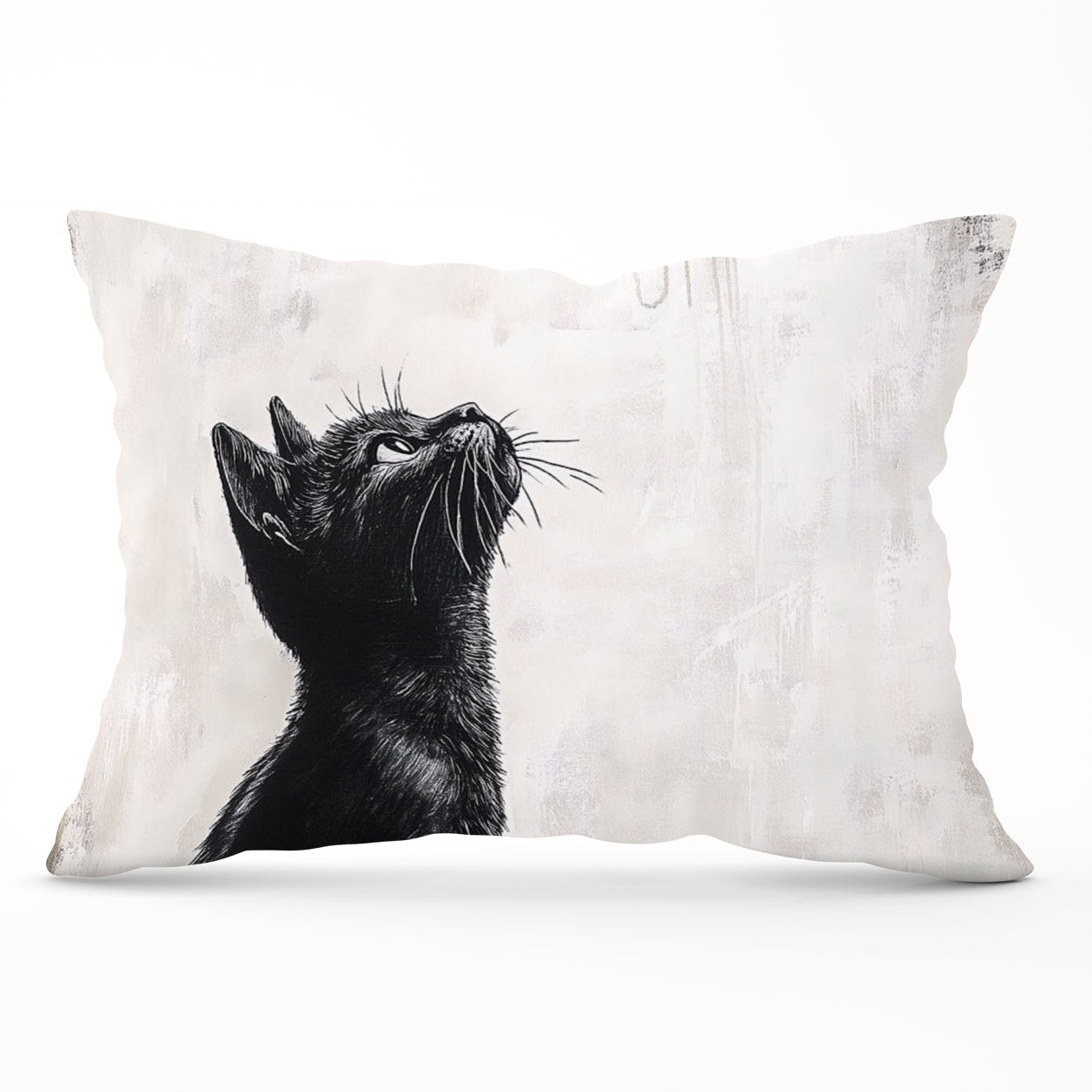 Thoughtful Banksy Inspired Cat Cushions