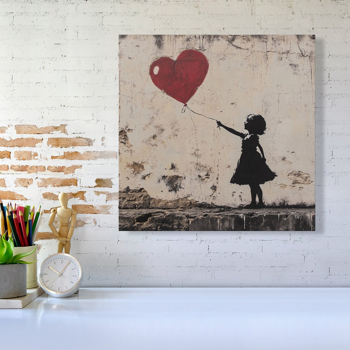 A Childs Hope During War Canvas