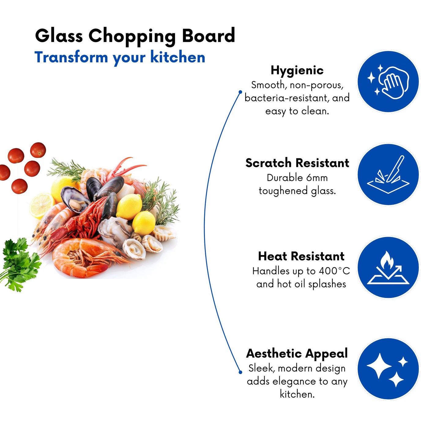 Seafood Selection Chopping Board