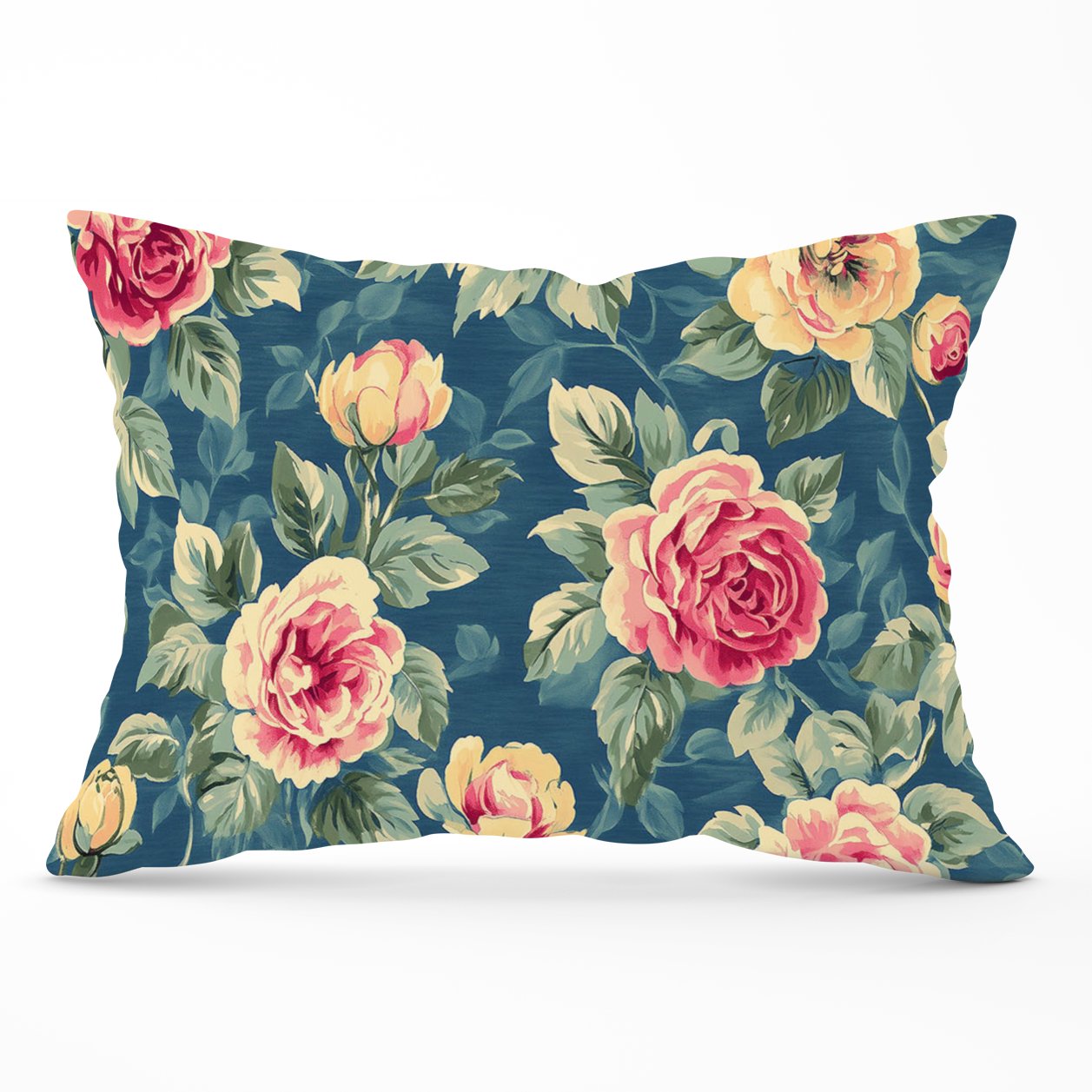 Painting Of Vintage Roses Cushions