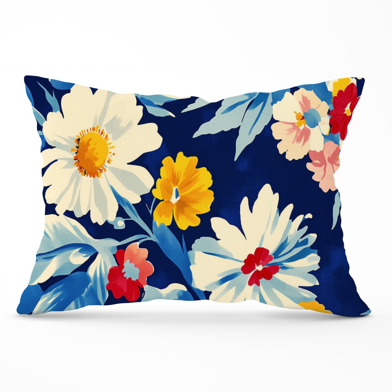 Bright Spring Flowers In Bloom Cushions