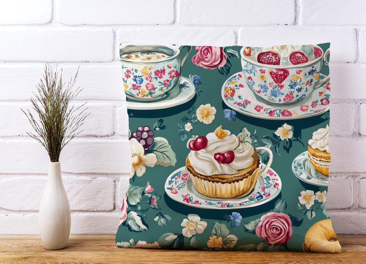 Vintage Tea Party Cushions