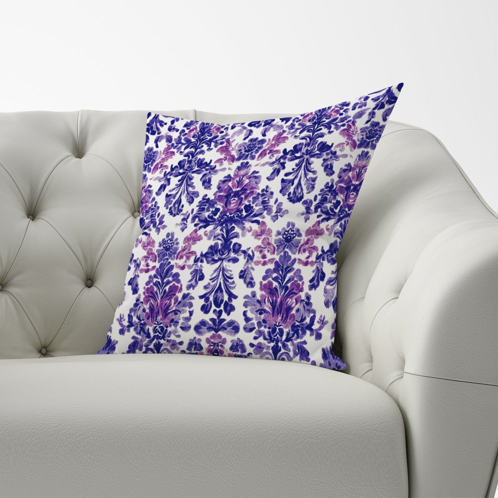 Vintage Purple Pattern Cushions