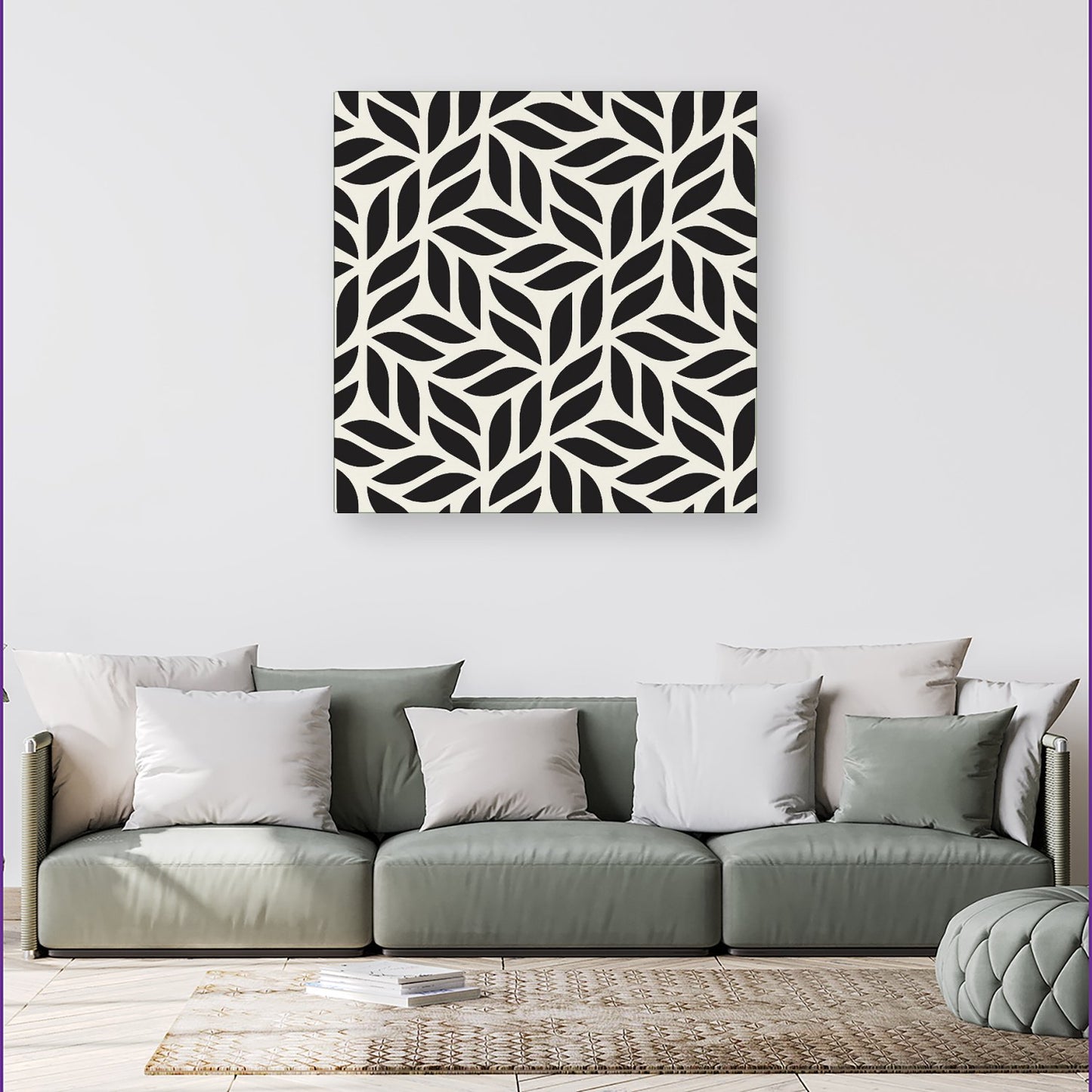 Modern Stylish Abstract Texture Canvas