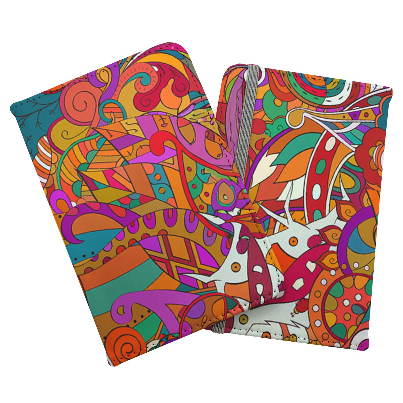 Mehndi Design Passport Cover