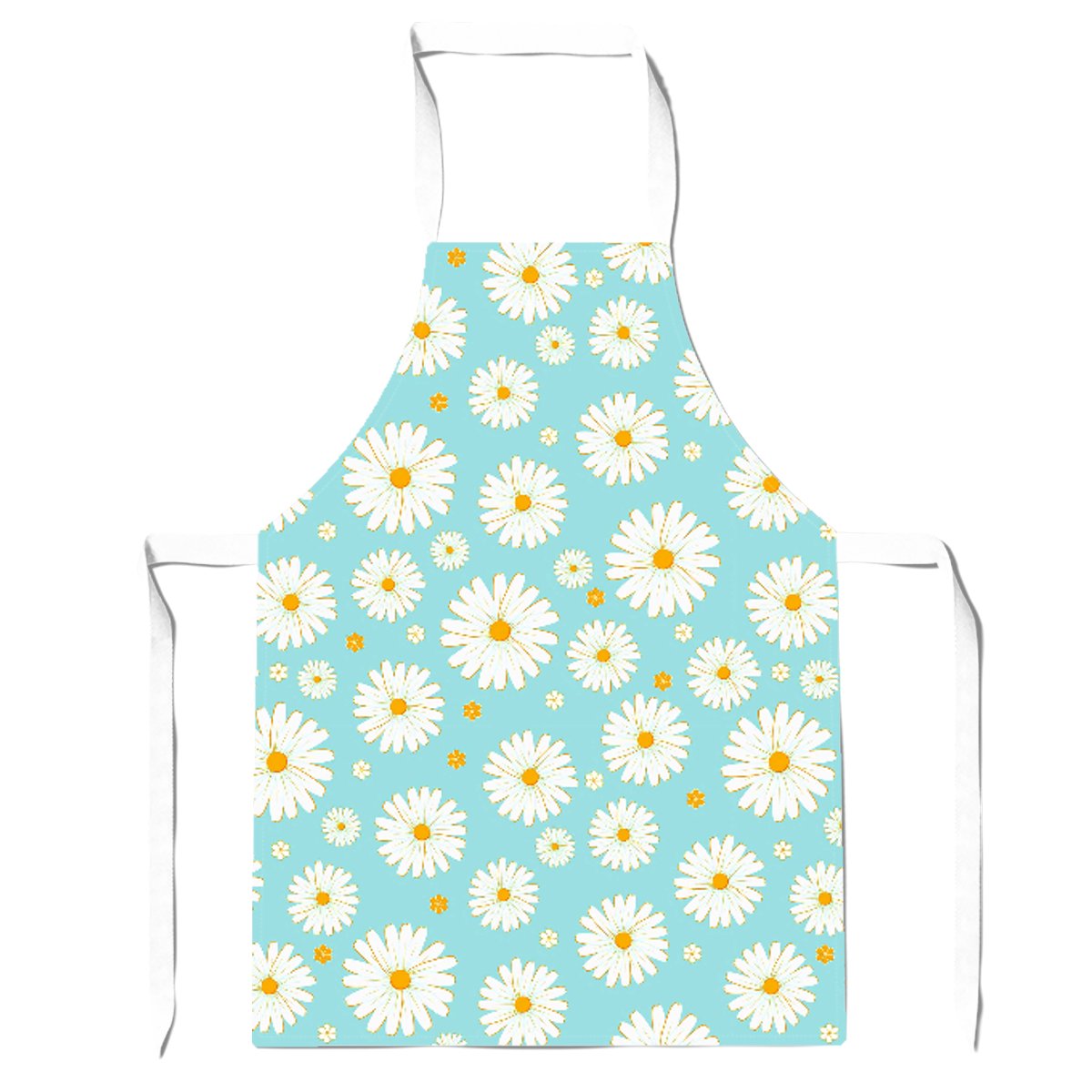 Summer Daisy Pattern Apron