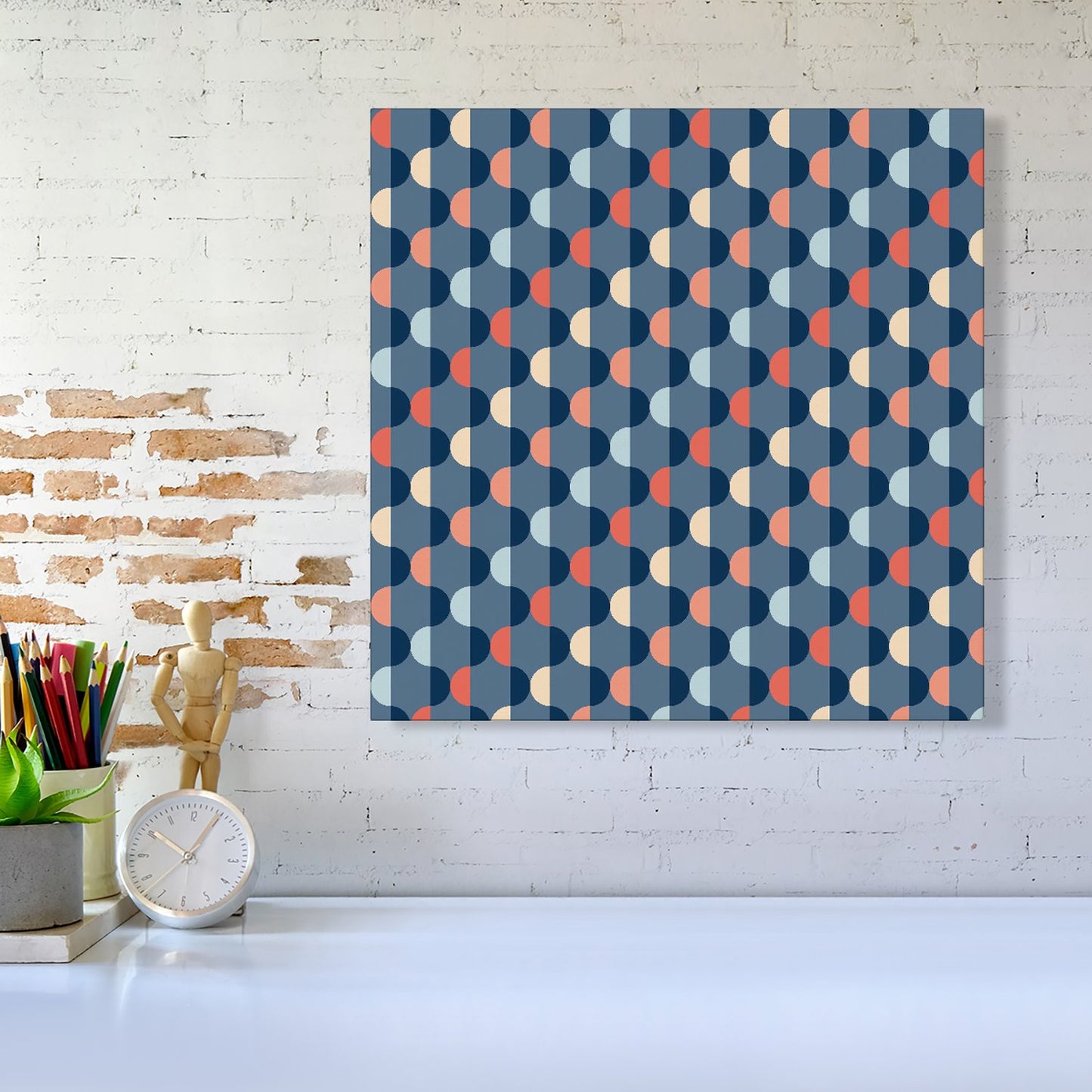 Geometric Pattern Canvas