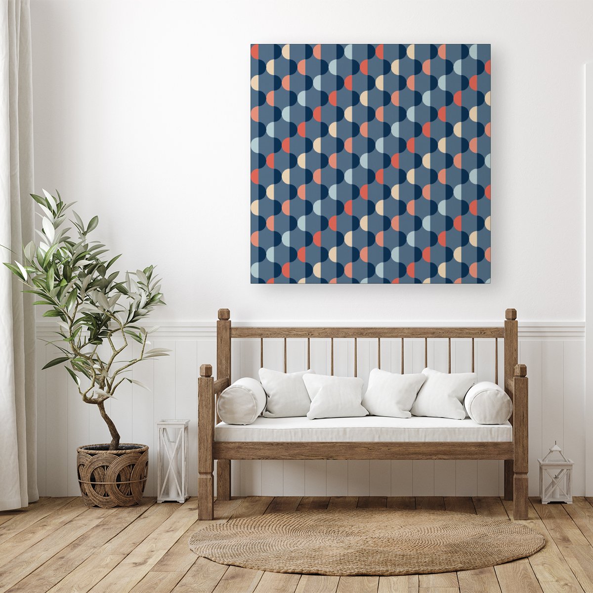 Geometric Pattern Canvas