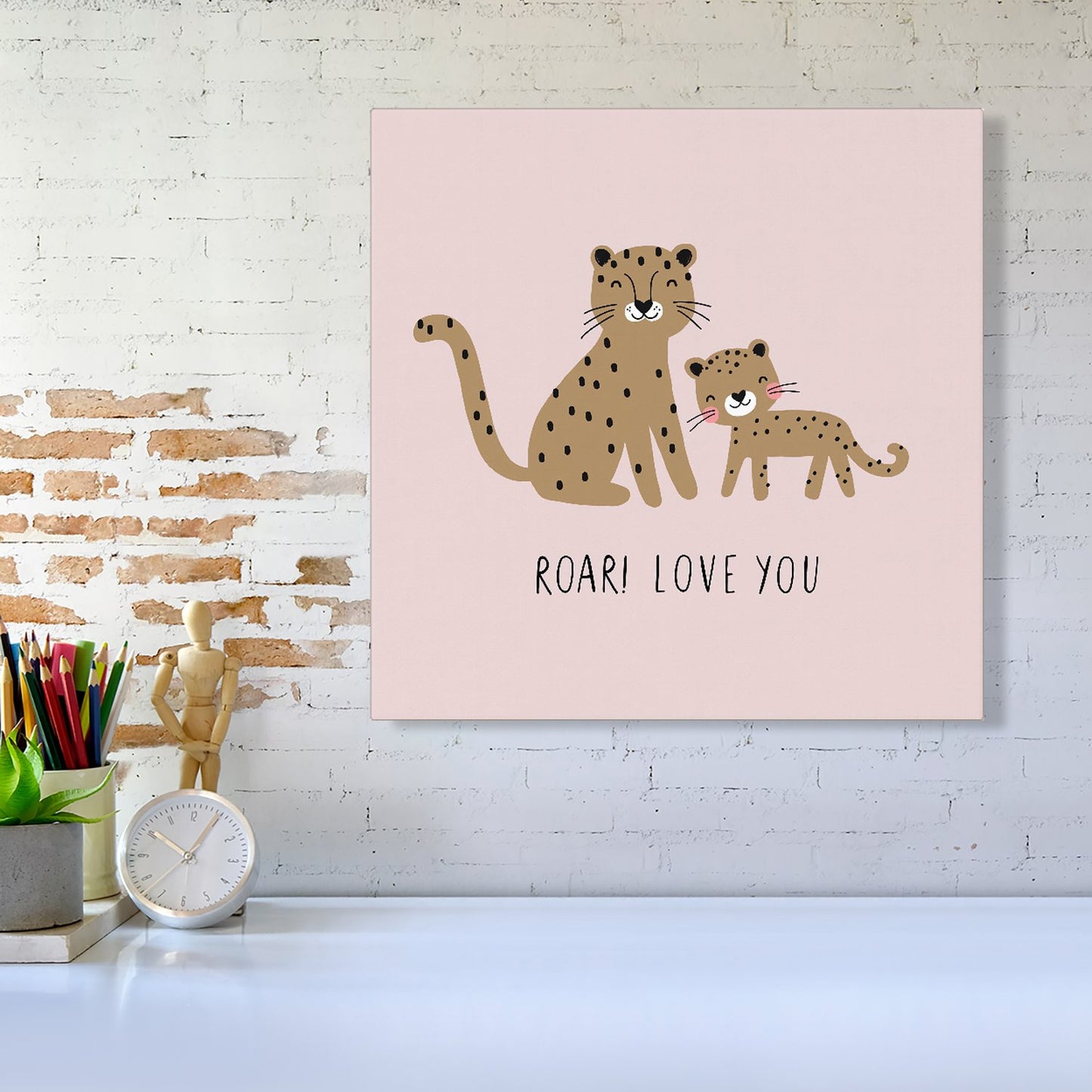Roar! Love You Canvas