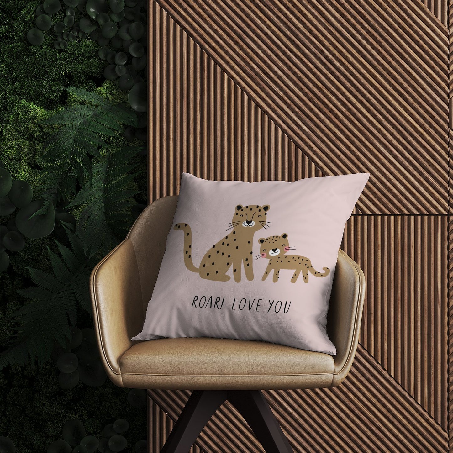 Roar! Love You Outdoor Cushion