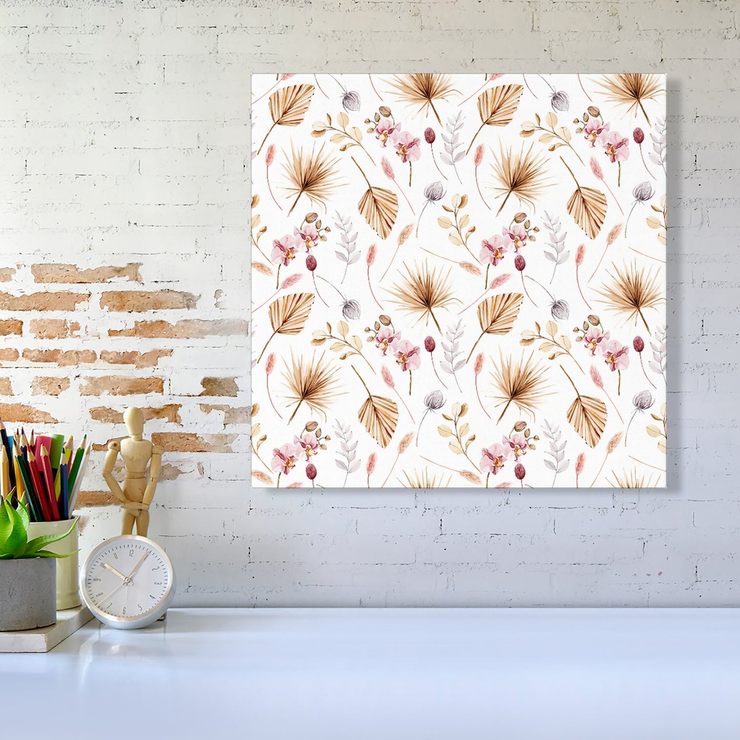 Watercolour Orchids Canvas