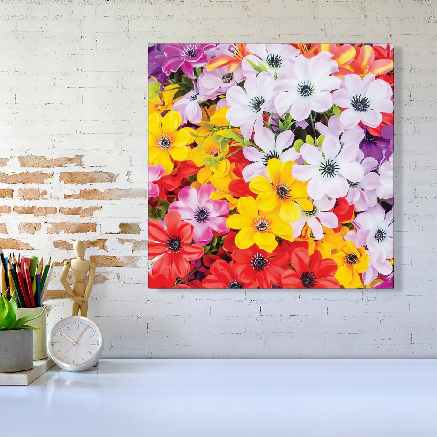 Spring Flowers Canvas