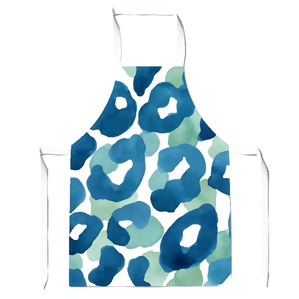 Watercolour Leopard Print Apron