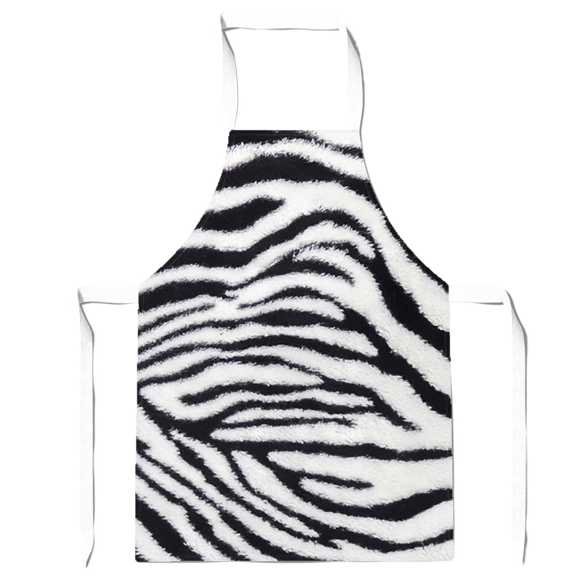 Zebra Texture Pattern Apron
