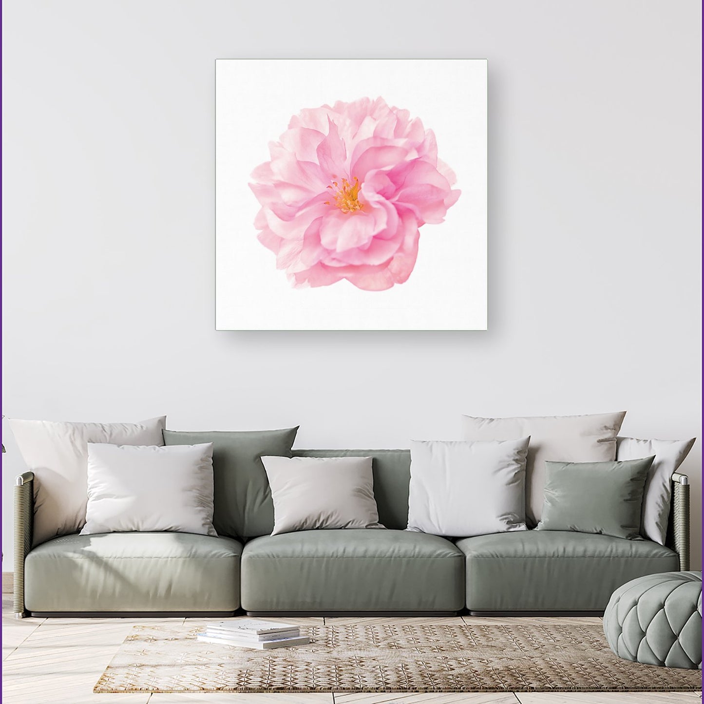 Single Cherry Blossom Canvas