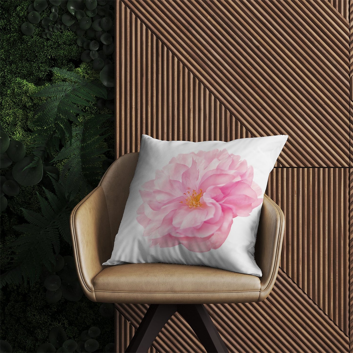 Single Cherry Blossom Outdoor Cushion