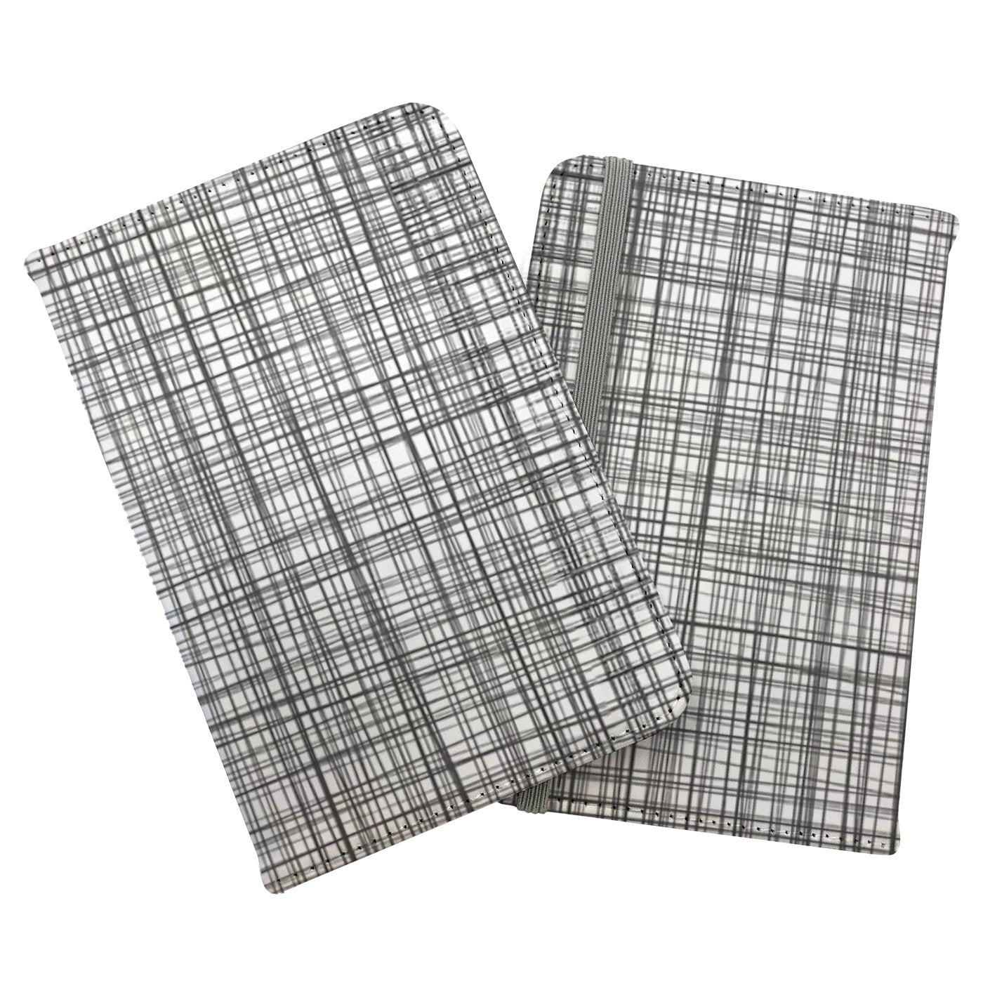 Monochrome Pencil Scribble Passport Cover