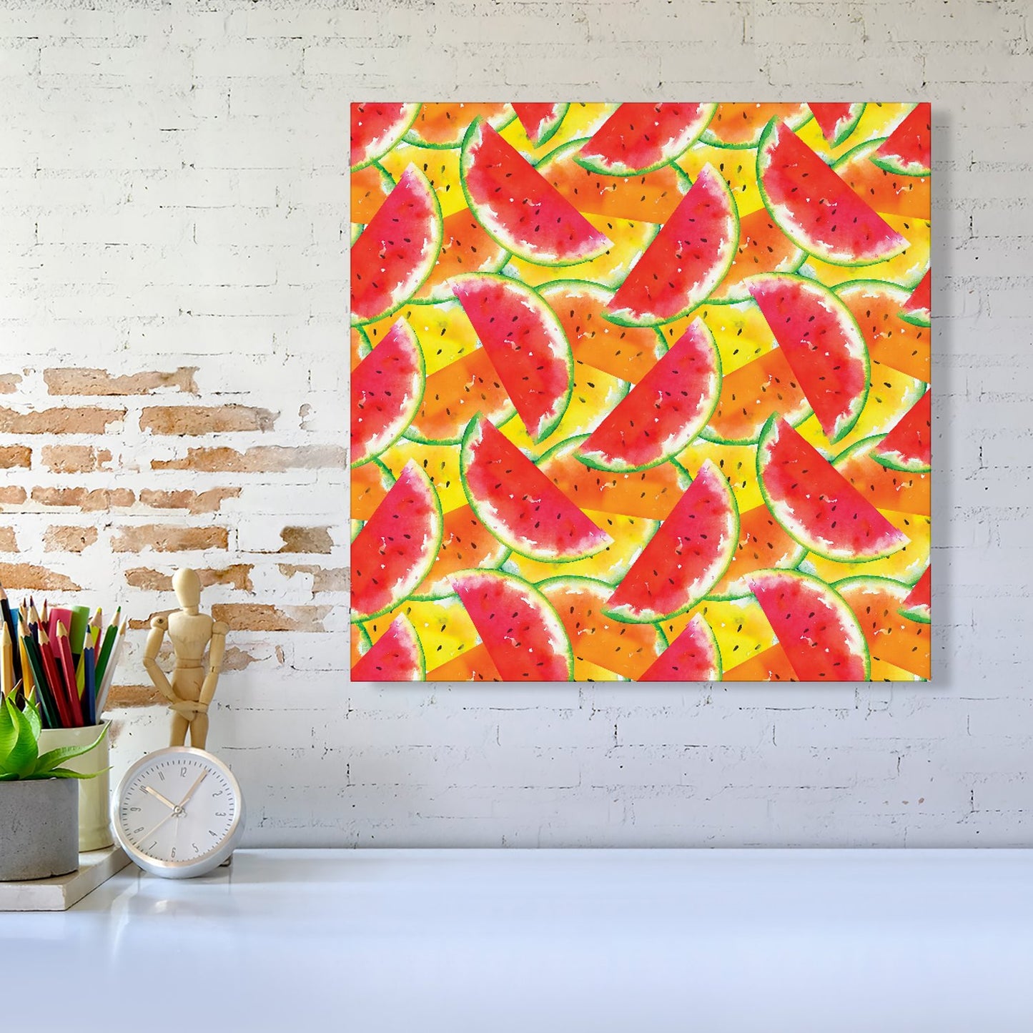 Melon Print Canvas