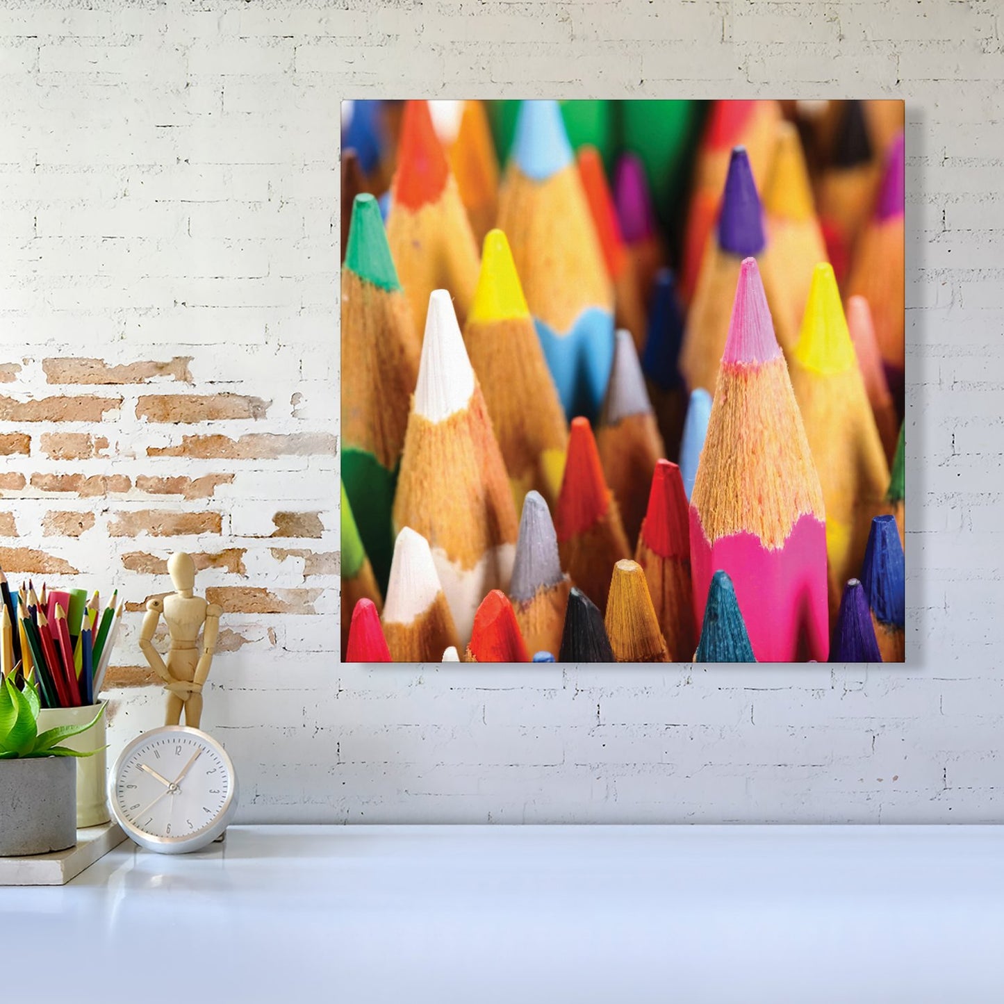 Colouring Pencils Canvas