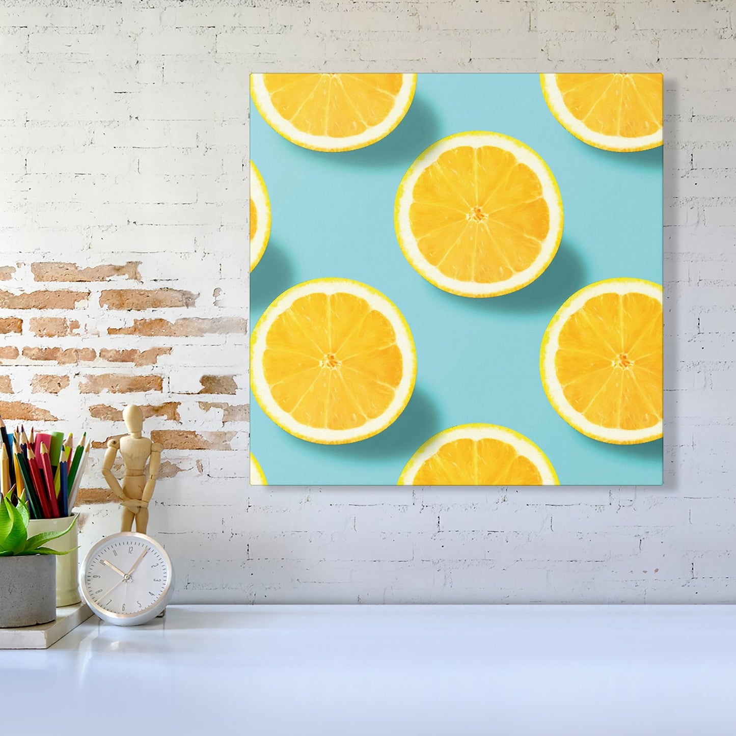 Fresh Lemons Canvas