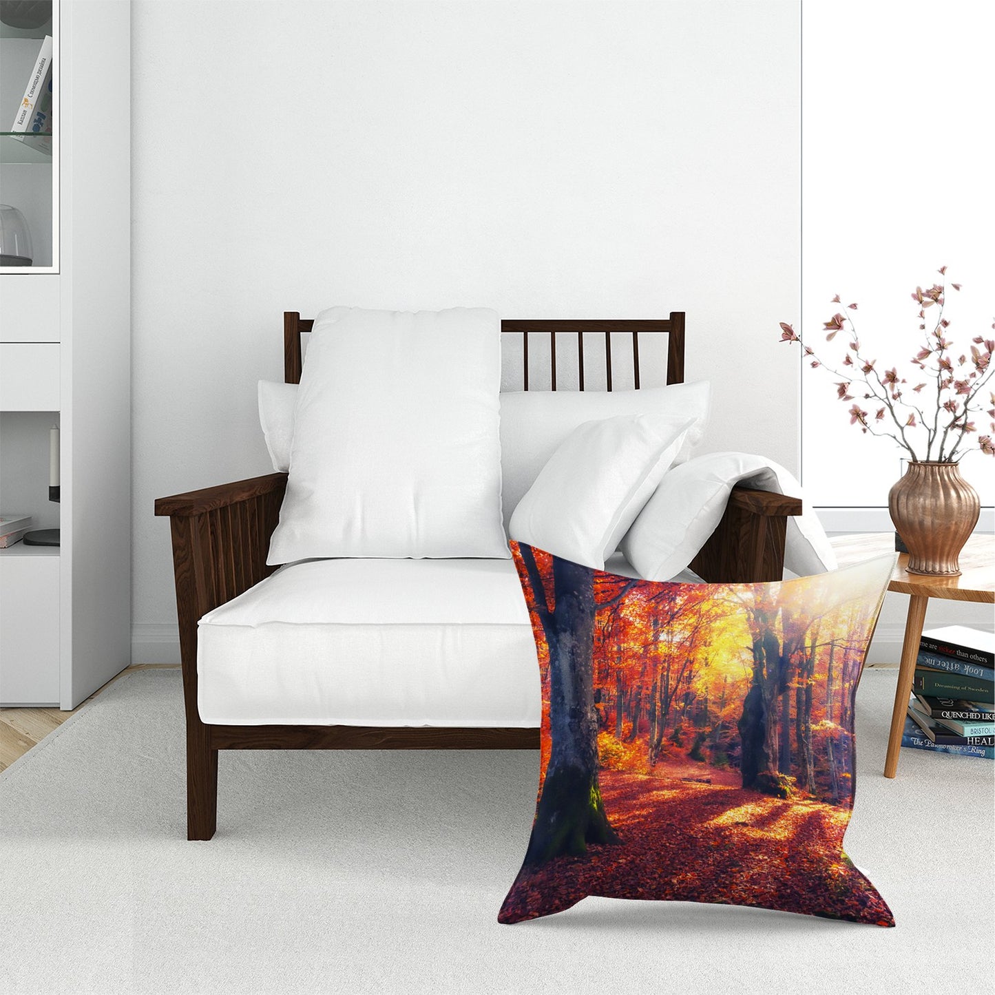 Autumn Forest Floor Cushion