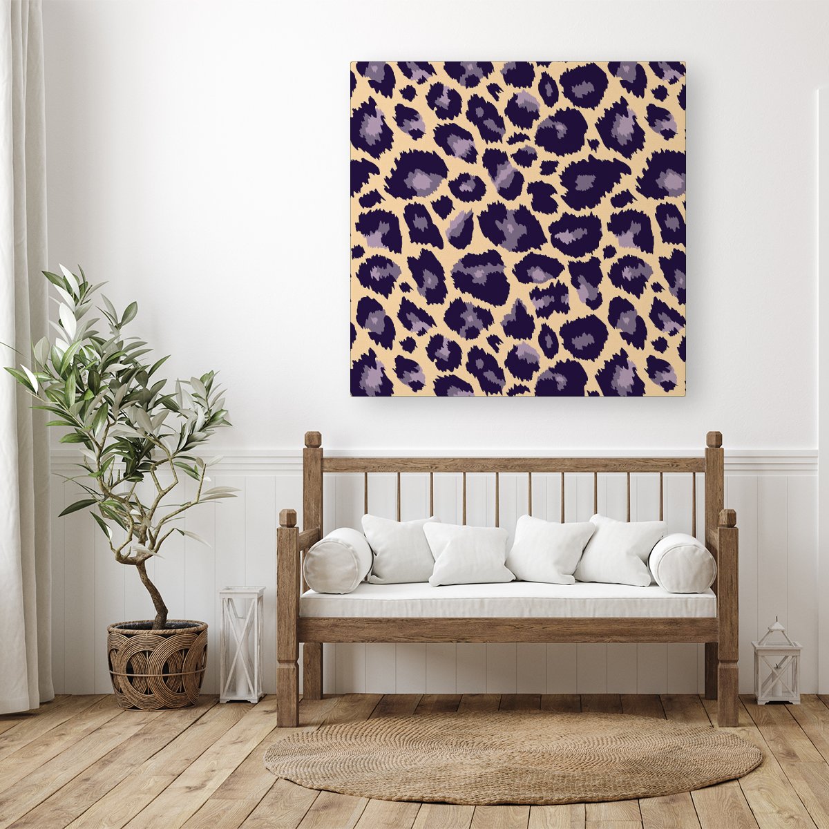 Leopard Print Canvas
