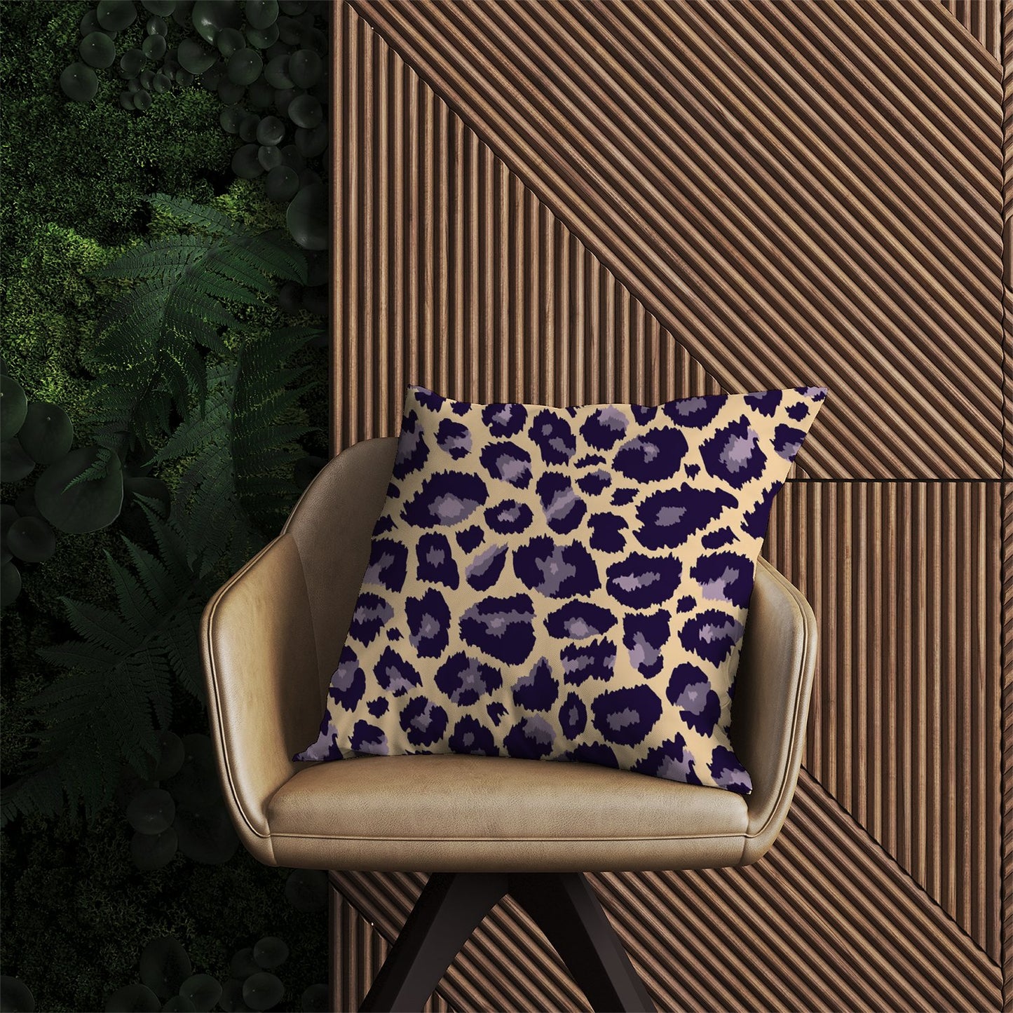 Leopard Print Outdoor Cushion