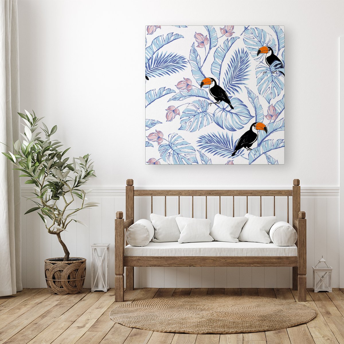 Tropical Toucan Canvas