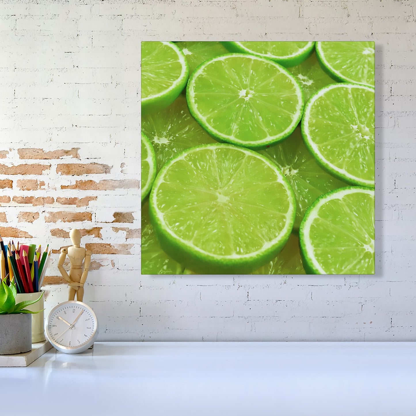 Fresh Limes Canvas