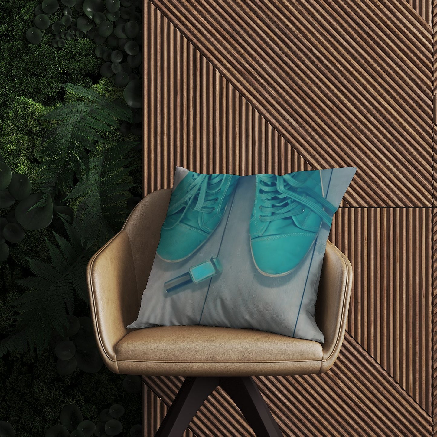 Lipstick Shoes Outdoor Cushion