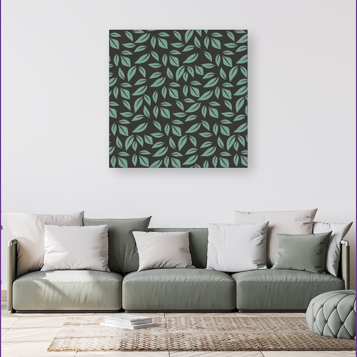 Delicate Leaf Canvas