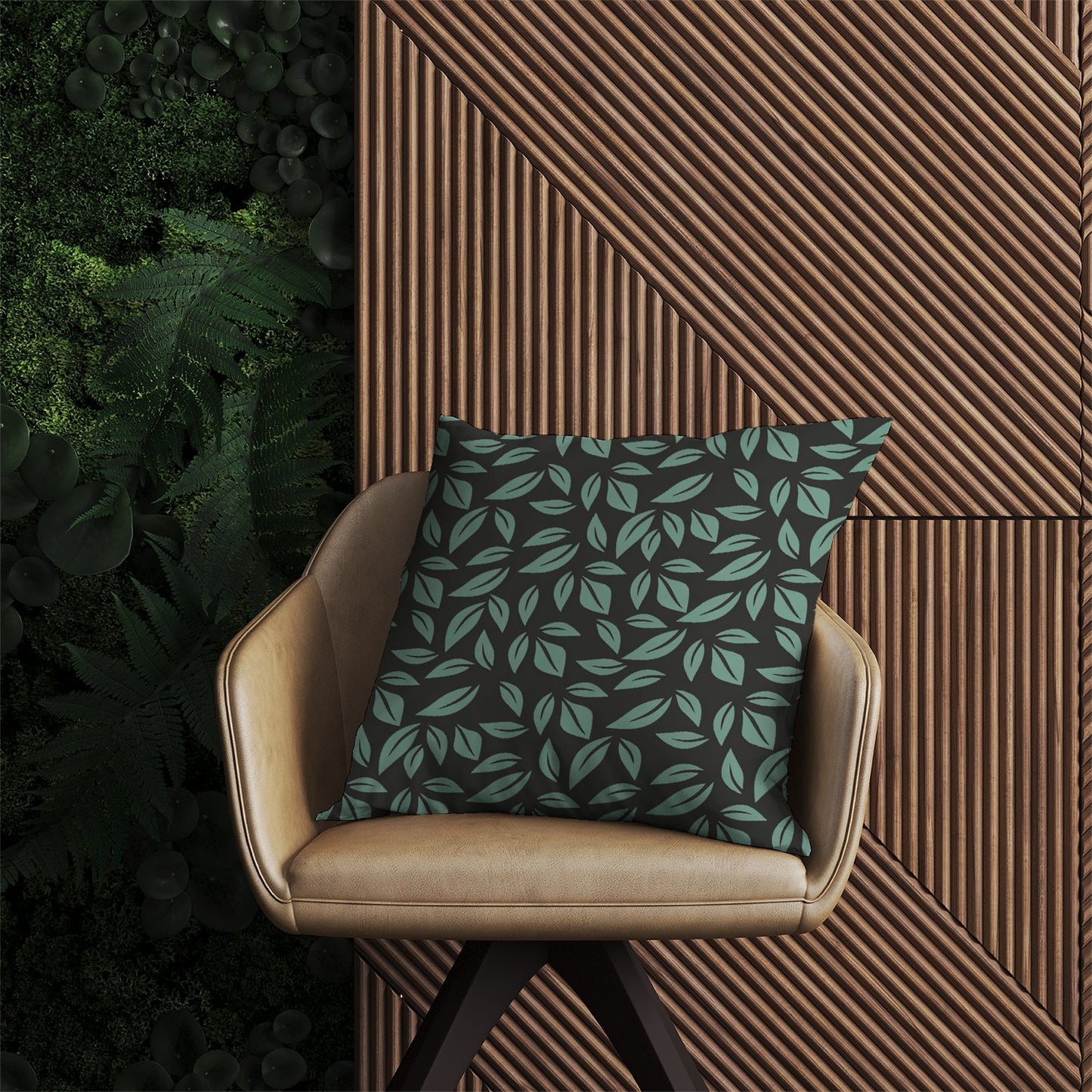 Delicate Leaf Outdoor Cushion