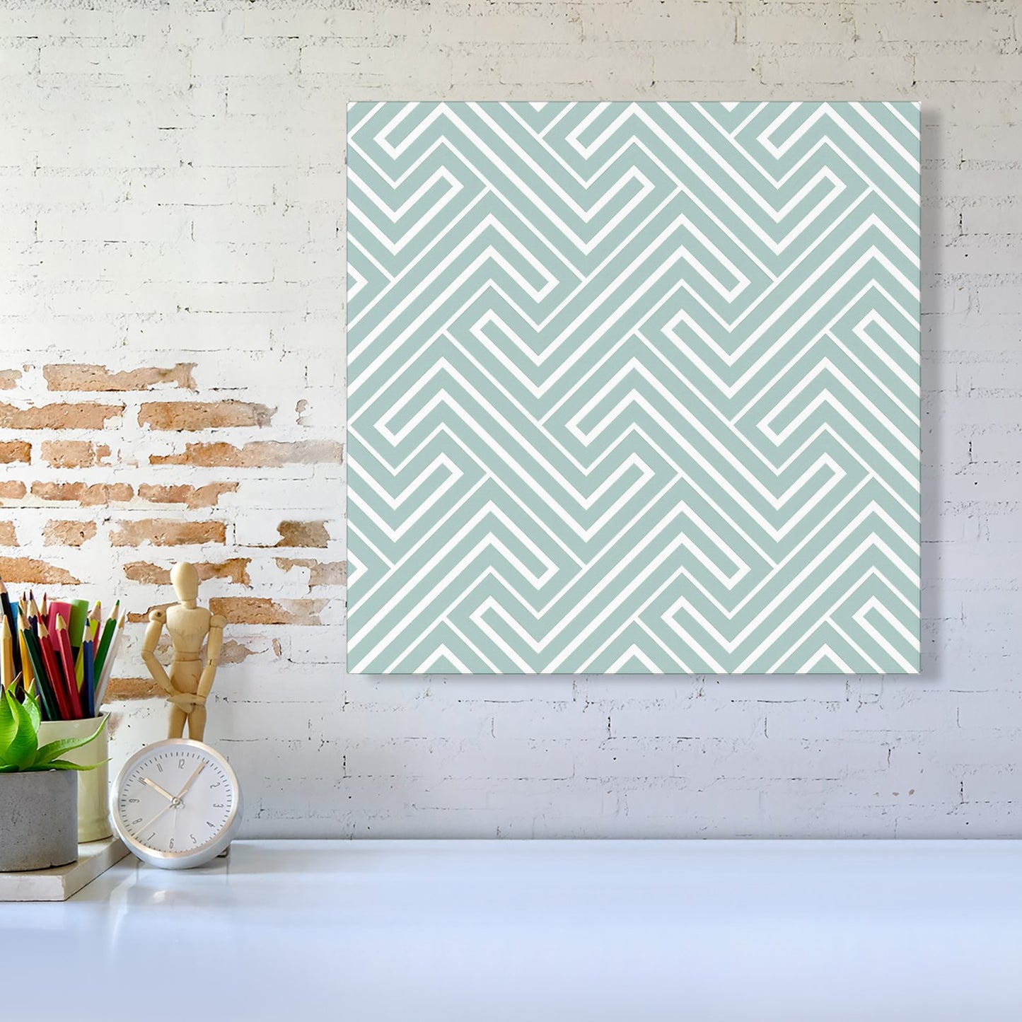 Geometric Modern Ornment Canvas